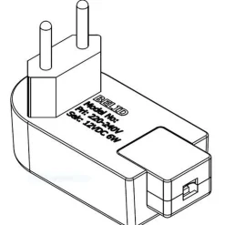 LED Plug-in driver 6W 12V Svart 0130-068-007
