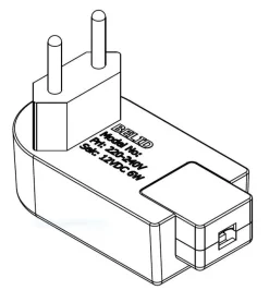 LED Plug-in driver 6W 12V Vit 0130-068-001